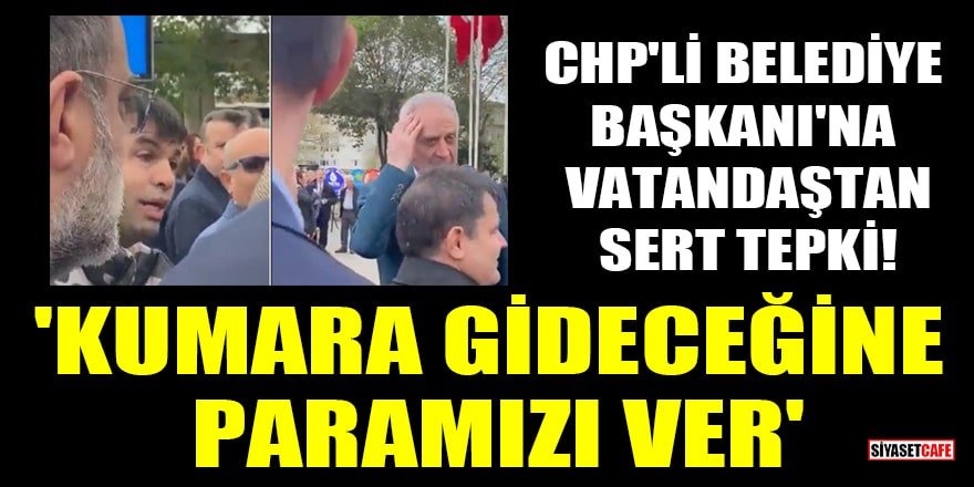 Bülent Kerimoğlu'na vatandaştan tepki! 'Kumara gideceğine bizim paramızı ver'