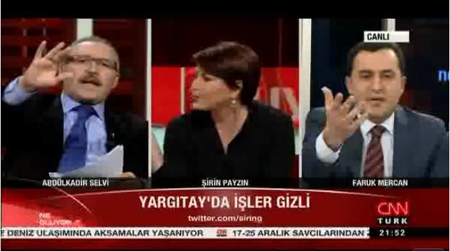 Abdülkadir Selvi'ye kızdı yayını terk etti!