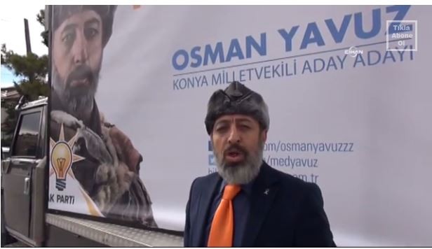 AKP aday adayından börklü tanıtım kampanyası