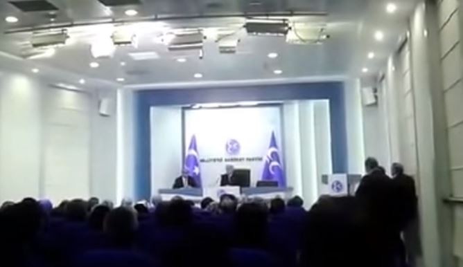 MHP'nin Gizli Toplantısının Görüntüleri Sızdı