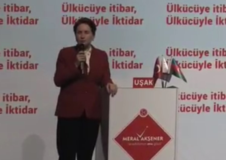 MERAL AKSENER UŞAK PROGRAMI