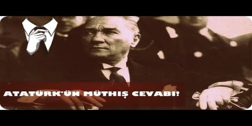 Atatürk'ün Yugoslavya Kralına Verdiği Müthiş Cevap!